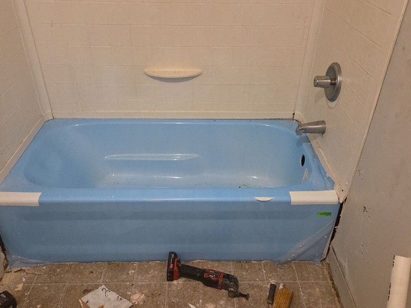 Bathtub Installation